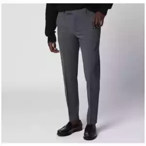 PT Torino Dieci trousers in anthracite grey wool blend