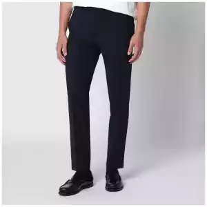 PT Torino Dieci trousers in blue wool blend
