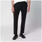 PT Torino Dieci trousers in black wool blend