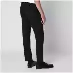 PT Torino Dieci trousers in black wool blend