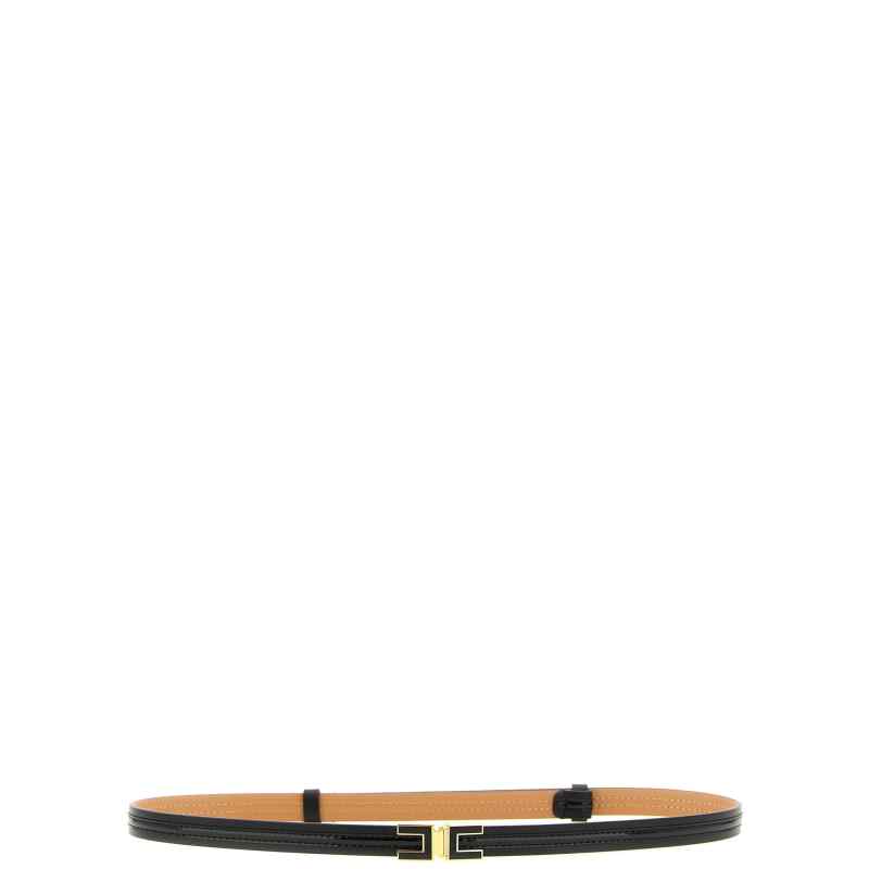 Elisabetta Franchi Logo Buckle Belt