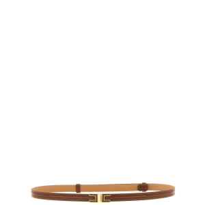 Elisabetta Franchi Logo Buckle Belt