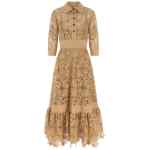 Elie Saab Floral Macramé Dress