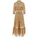Elie Saab Floral Macramé Dress