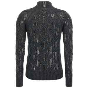 Ermanno Scervino Crystal Braid Sweater