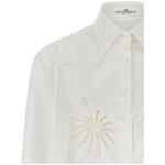 Ermanno Scervino Embroidery Cotton Shirt
