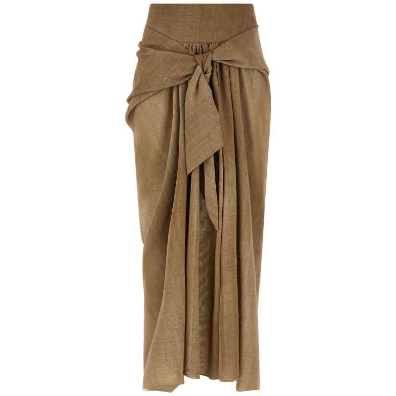 Ermanno Scervino Marocain Skirt