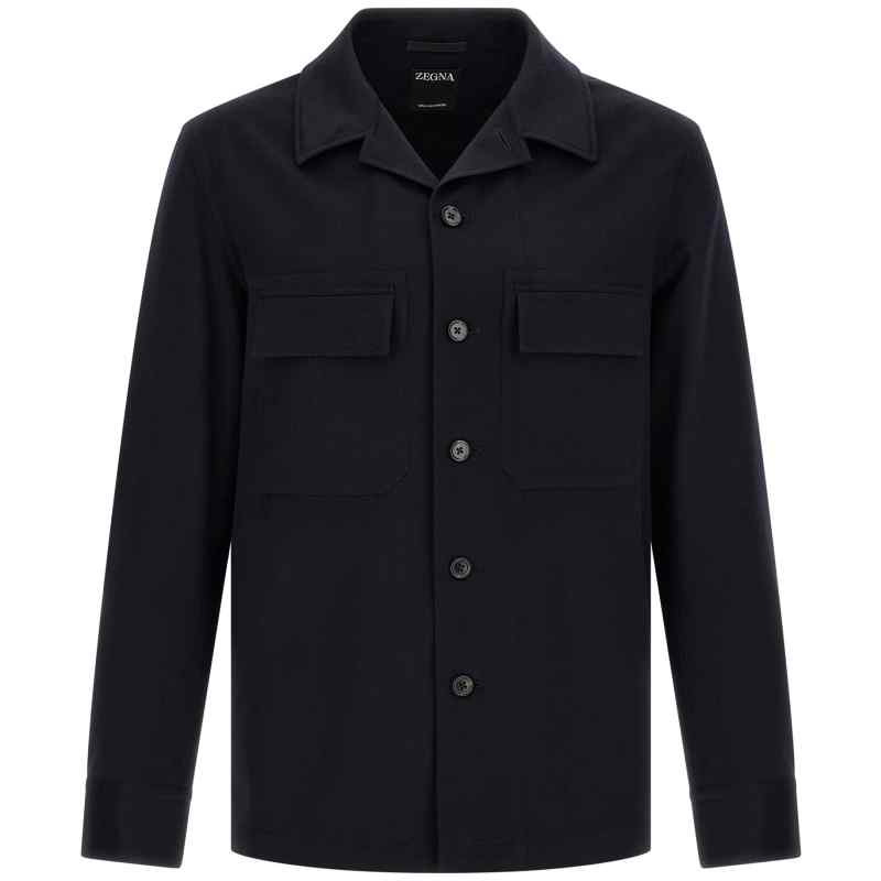 Zegna Oasis Cashmere Overshirt