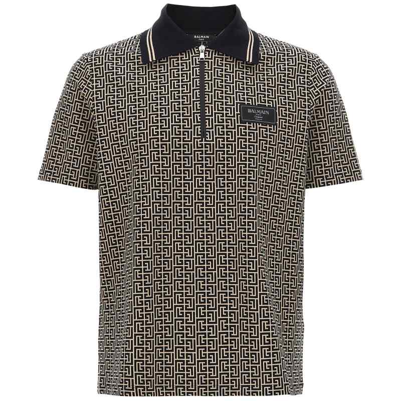 EH1GC027BC90GFE_01_M_2024-12-13T08-55-04.938Z Balmain Pb Polo Shirt