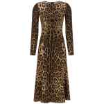 Dolce & Gabbana Animal Print Dress