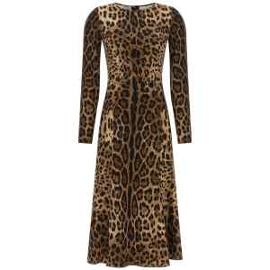 Dolce & Gabbana Animal Print Dress