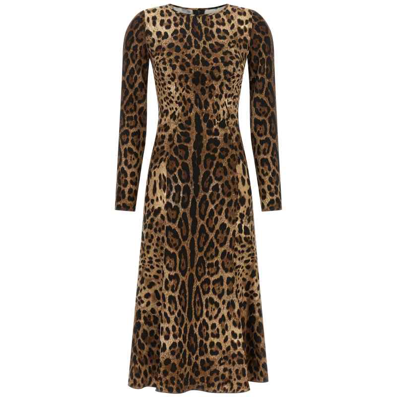 F6AUVTFSRKIHY13M_01_M_2026-06-30T10-42-26.516Z Dolce & Gabbana Animal Print Dress