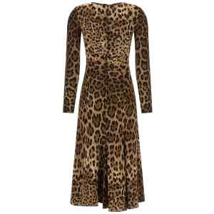 Dolce & Gabbana Animal Print Dress
