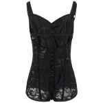 Dolce & Gabbana Satin And Lace Corsetry Bodysuit