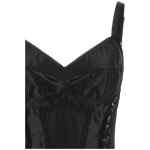 Dolce & Gabbana Satin And Lace Corsetry Bodysuit