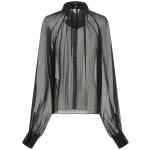 Dolce & Gabbana Chiffon Blouse With Flower