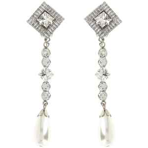 Alessandra Rich Pendant Earrings