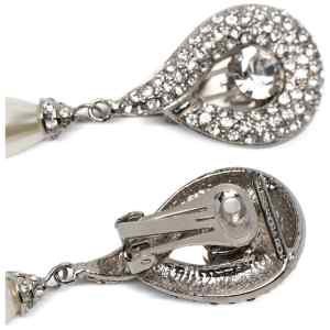 Alessandra Rich Pendant Pearl Earrings