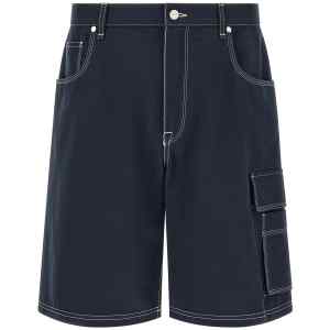 Fendi Bermuda Cargo Canvas Shorts
