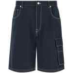 Fendi Bermuda Cargo Canvas Shorts