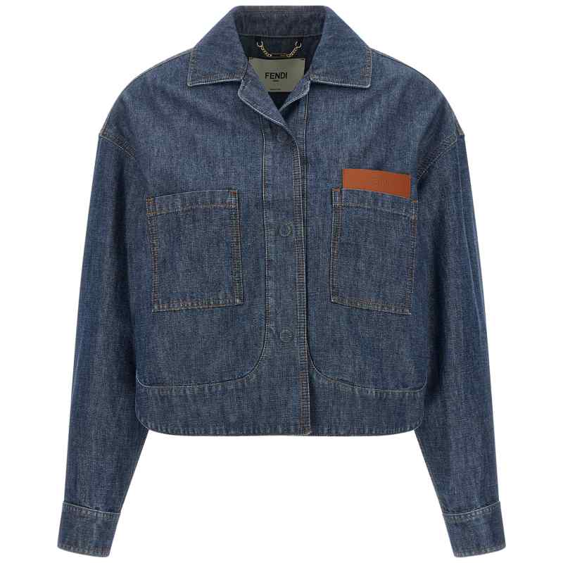 Fendi Chambray Denim Jacket