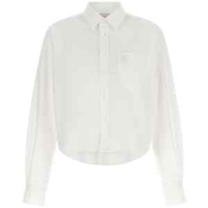 Ami Paris Ami De Coeur Cropped Shirt