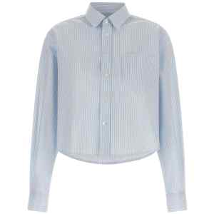 Ami Paris Ami De Coeur Cropped Shirt