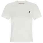 Ami Paris Ami De Coeur Cropped T-shirt