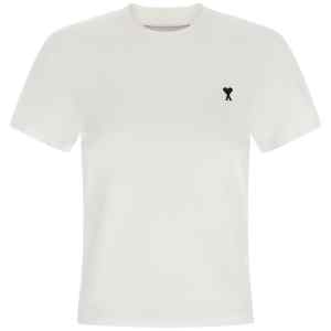 Ami Paris Ami De Coeur Cropped T-shirt