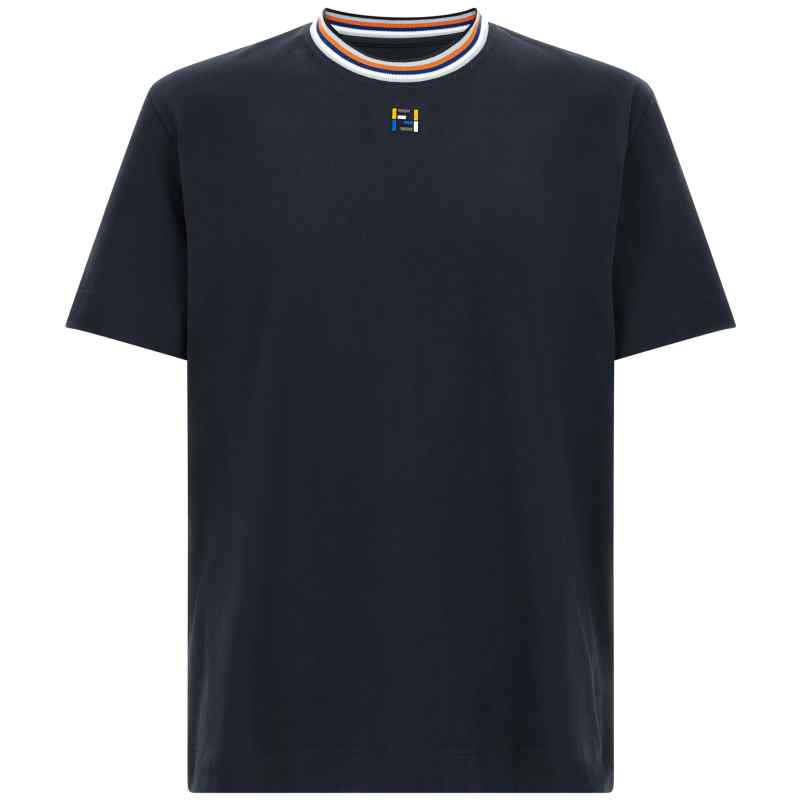 FY0936AUIAF0PTH_01_M_2026-07-17T09-10-53.677Z-1 Fendi Ff Stitching T-shirt