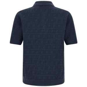Fendi Ff Cotton Polo Shirt