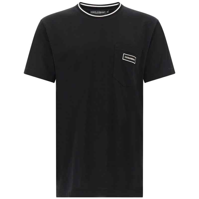 G8RA2ZG7Q2PN0000_01_M_2026-07-14T08-39-56.305Z-1 Dolce & Gabbana Logo Pocket T-shirt