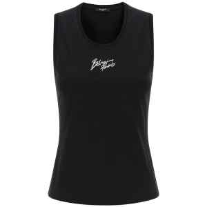 Balmain Paris Print Top