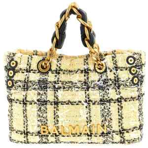 Balmain Soft Cabas Small Shopping Bag