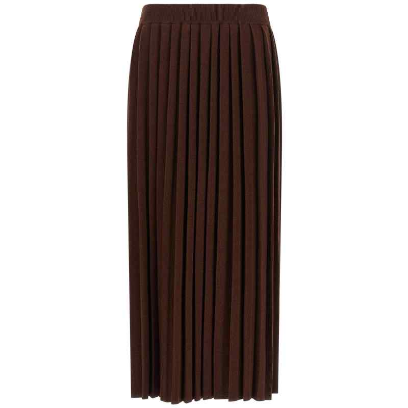 Fabiana Filippi Knitted Pleated Skirt