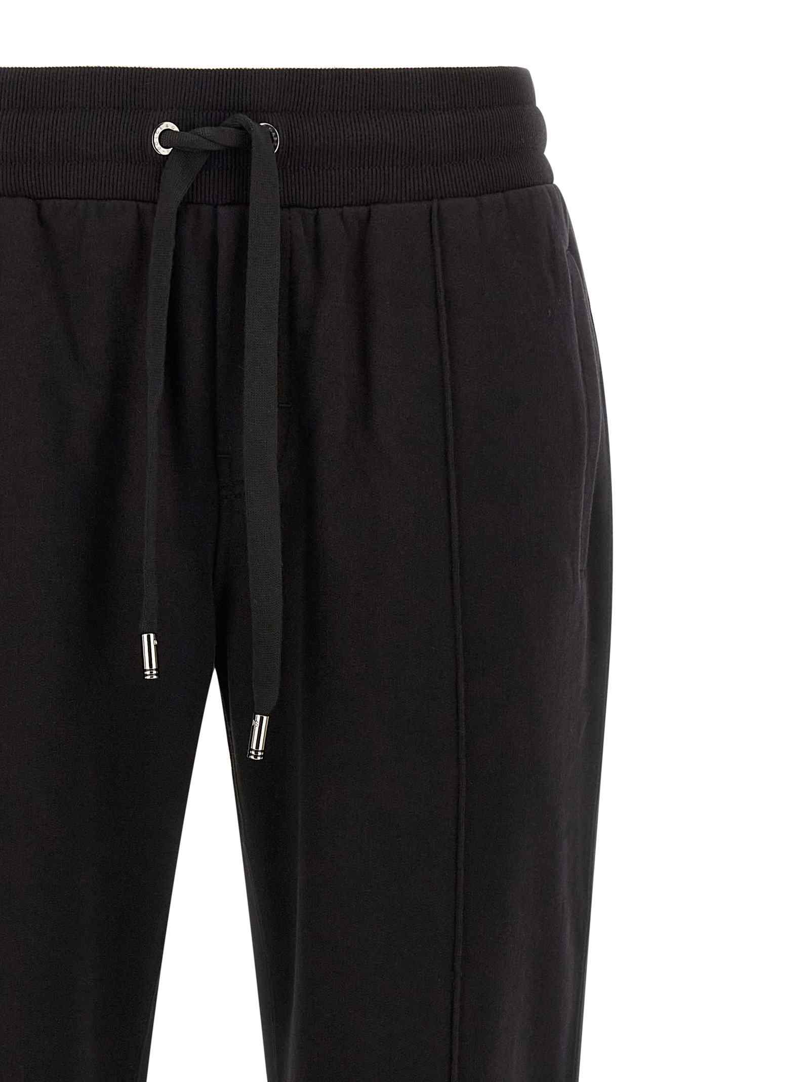 Dolce & Gabbana Logo Plaque Joggers