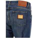 Dolce & Gabbana Logo Plaque Jeans