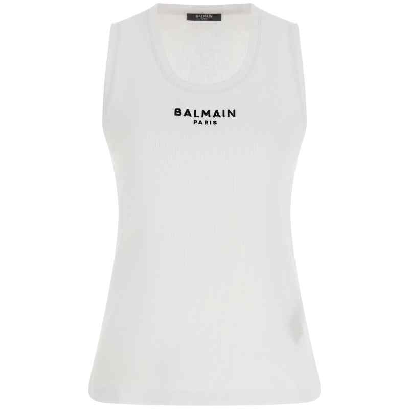 HF1EB075BD10GAB_01_M_2026-07-27T10-00-42.363Z Balmain Paris Tank Top