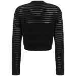 Balmain Semi-transparent Stripes Cardigan