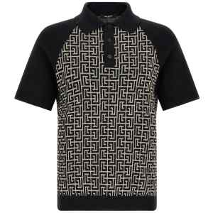 Balmain Pb Monogram Polo