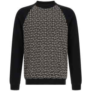 Balmain Pb Monogram Mesh