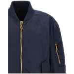 Balmain Logo Embroidery Bomber Jacket