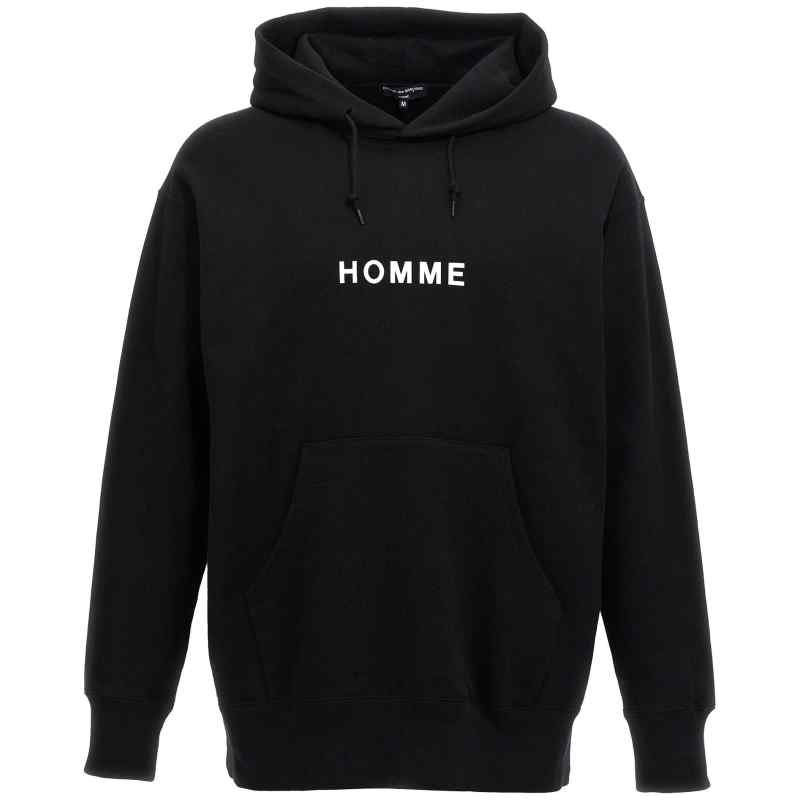 HNT1051_01_M_2024-09-02T07-35-31.797Z Comme Des Garҫons Homme Logo Print Hoodie