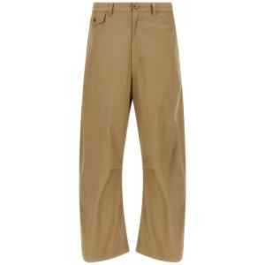 Comme Des Garҫons Homme Curved Leg Pants