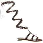 Aquazzura Infinity Chain Gladiator Sandals