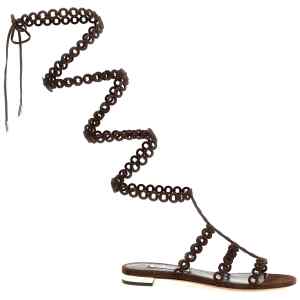 Aquazzura Infinity Chain Gladiator Sandals
