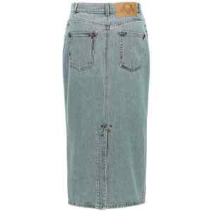 Moschino Rivets Denim Skirt