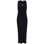 J.w.anderson Logo Ribbed Dress