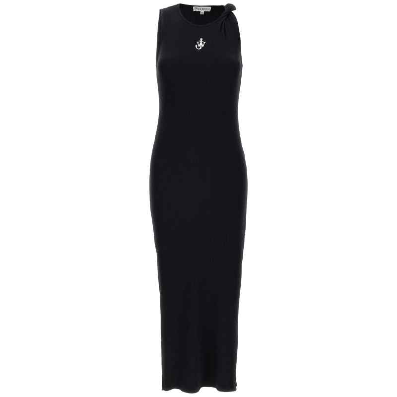 JD0043PG1717999_01_M_2024-12-13T08-56-31.604Z J.w.anderson Logo Ribbed Dress