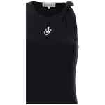 J.w.anderson Logo Ribbed Dress